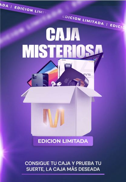 CAJA MISTERIOSA - ¡Últimas 12 unidades disponibles!