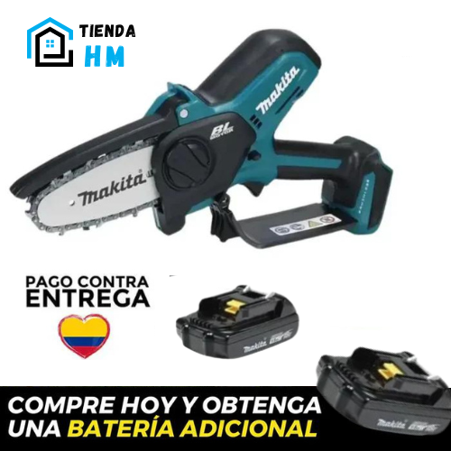 MOTOCORTE™ MAKITA Motosierra Inalámbrica con DOBLE 48V GRATIS 🎁 (SOLO HOY 03/07)